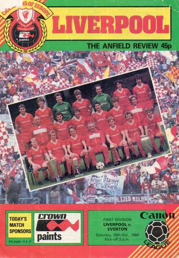 Match programme